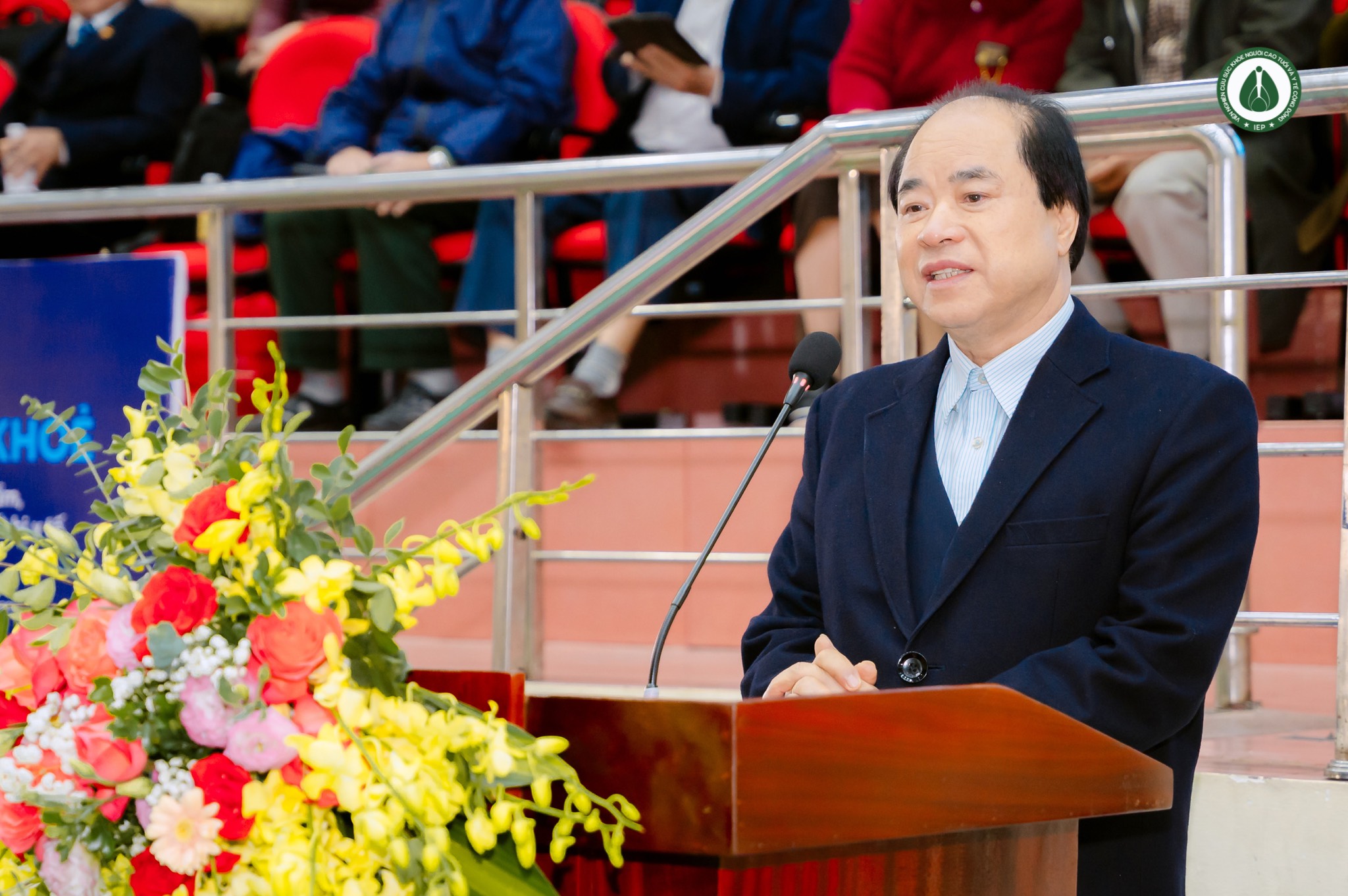 Ông Trương Xuân Cừ, Đại biểu Quốc hội, Phó Chủ tịch Hội NCT Việt Nam phát biểu tại chương trình